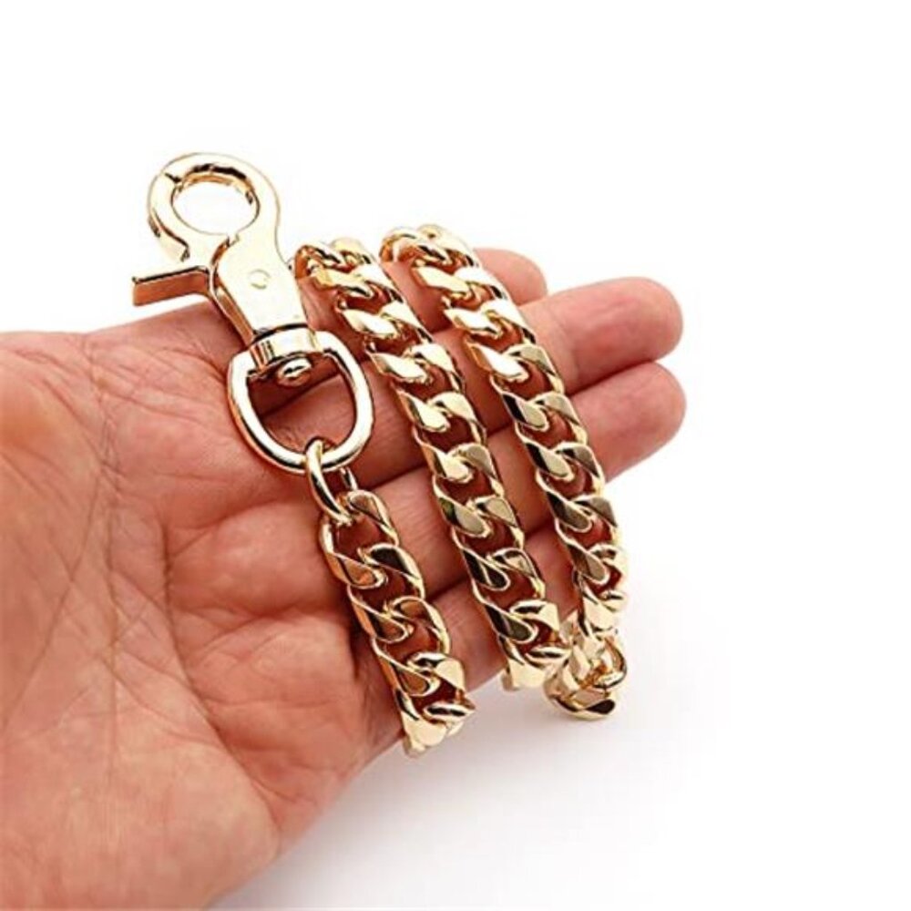 Men's Wallet Chain Biker Motorcycle Pants Jean Punk Long Key Chain - Picture 4 of 7